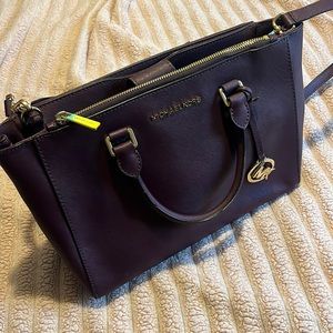 Michael Kors medium size purse - purple